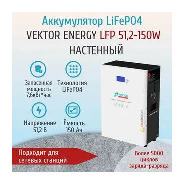 Vektor Energy WALL-MOUNTED 51.2-150W
