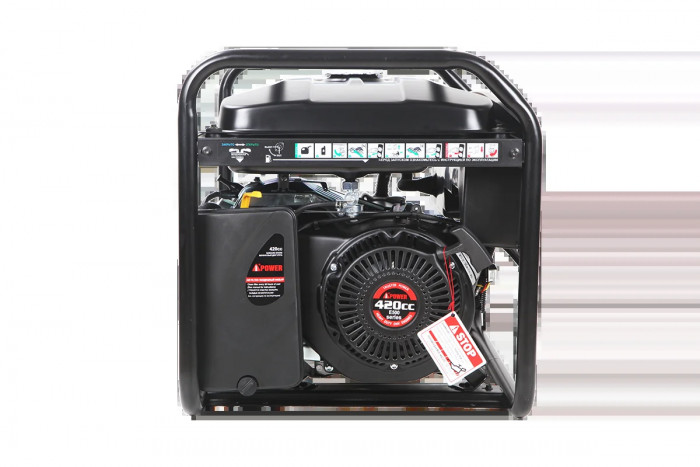 Бензиновый генератор A-iPower Lite AP6500 с ручным запуском 6кВт, 230В (20206)