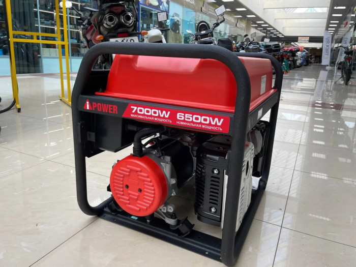 Бензиновый генератор A-iPower A7000EAX в супер тихом зимнем кожухе с блоком автозапуска 230/400В, 63А 