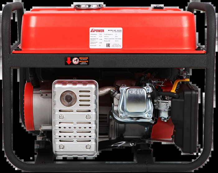 Бензиновый генератор A-iPower A3100 с ручным запуском, 2.8 кВт, 230В (20102)