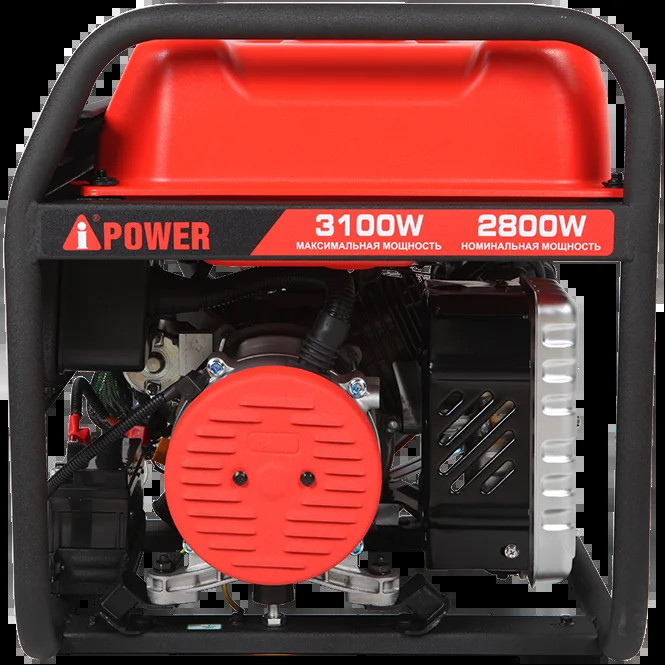 Бензиновый генератор A-iPower A3100E с электростартером 2.8 кВт, 230В (20103)