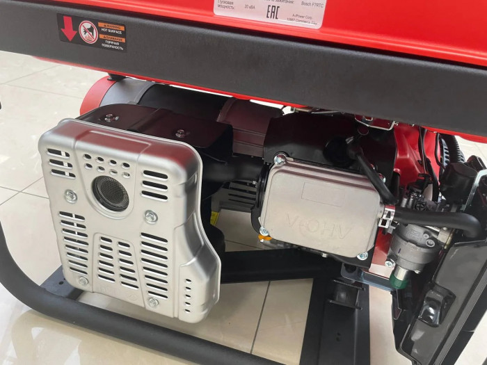Бензиновый генератор A-iPower A9000TEAX в тихом зимнем кожухе 