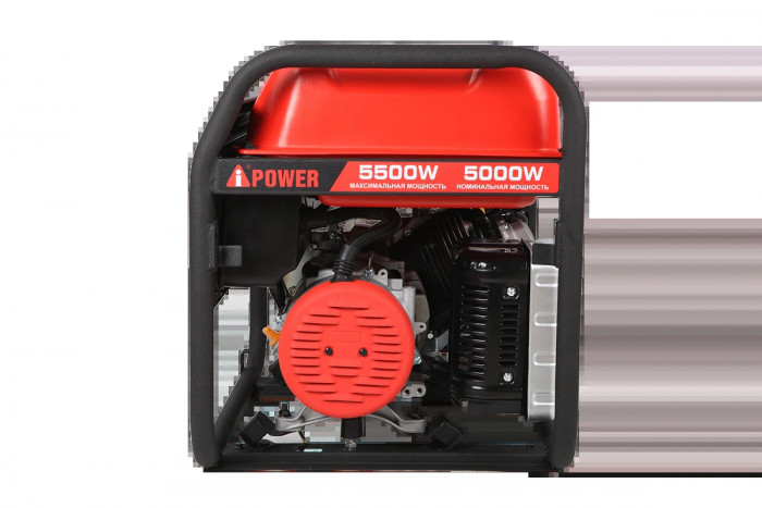 Бензиновый генератор A-iPower A5500 с ручным запуском, 5кВт, 230В (20105)