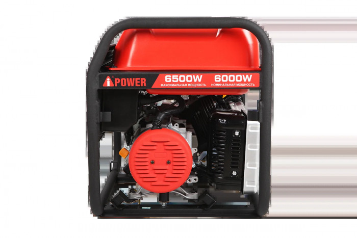 Бензиновый генератор A-iPower A6500 с ручным запуском, 6кВт, 230В (20108)Бензиновый генератор A-iPower A6500 с ручным запуском, 6кВт, 230В (20108)