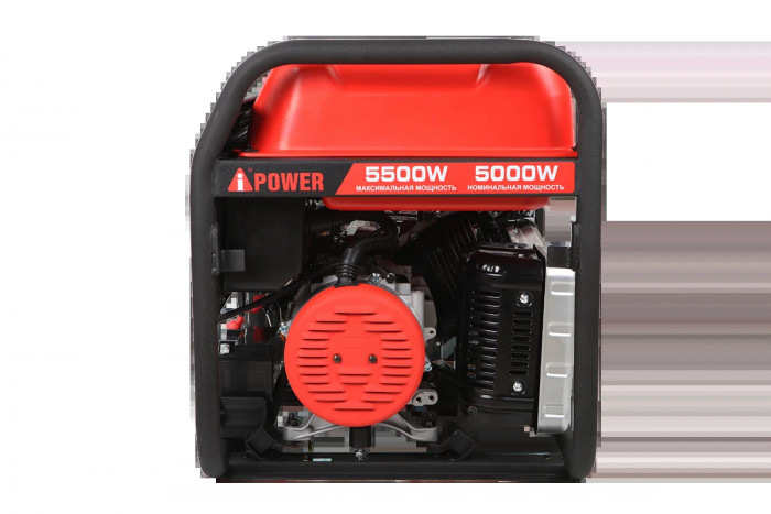 Бензиновый генератор A-iPower A5500EA с электростартером, 5кВт, 230В (20106)