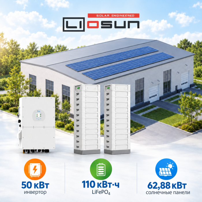 HibridSun 50.3-110HV – гибридная солнечная электростанция
