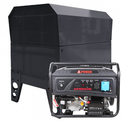 Бензиновый генератор A-iPower Lite AP5500E в кожухе (20205_14)