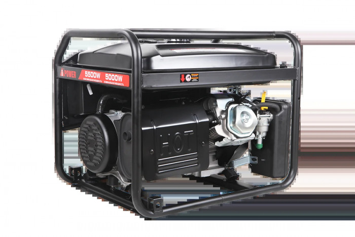 Бензиновый генератор A-iPower Lite AP5500E в кожухе (20205_14)