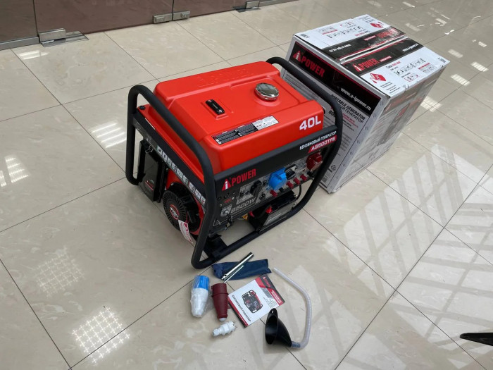 Бензиновый генератор A-iPower A8500TFE с электростартером, 8 кВт, 230/400В (20116)