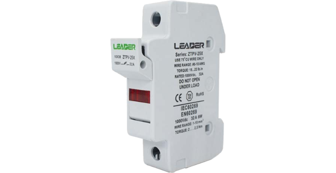 Держатель для предохранителя LEADER PV0191-1P 1000В