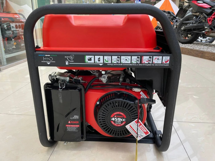 Бензиновый генератор A-iPower A8500EA в тихом зимнем кожухе с блоком автозапуска A-iPower 230В, 100А 