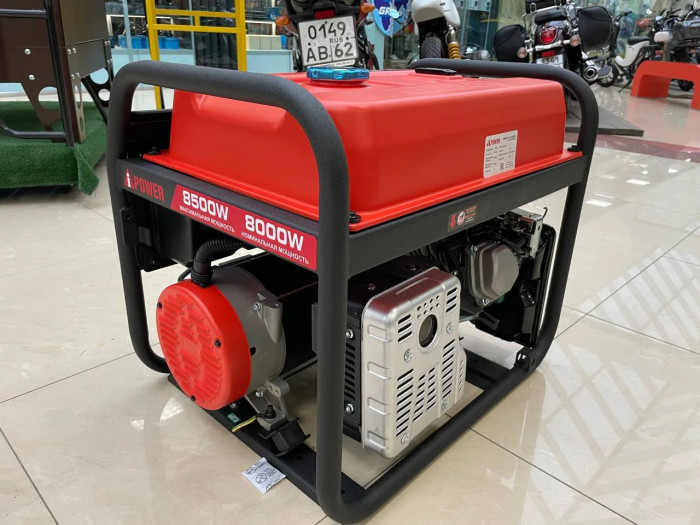 Бензиновый генератор A-iPower A8500EA в тихом зимнем кожухе с блоком автозапуска A-iPower 230В, 100А 