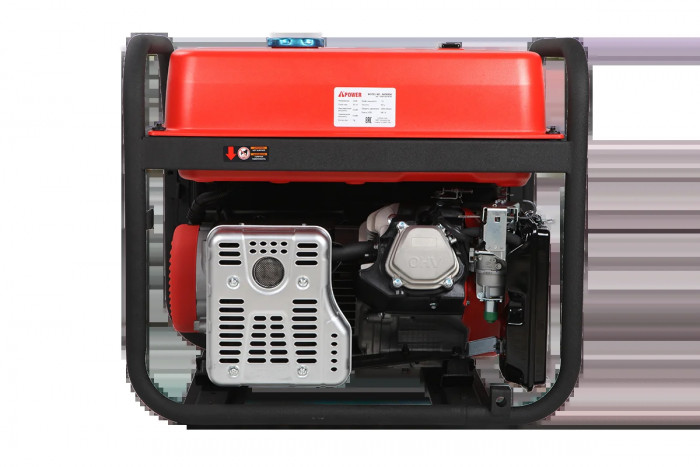 Бензиновый генератор A-iPower A6500EA с электростартером, 6 кВт, 230В (20109) в зимнем шумозащитном кожухе 1200 с автозапуском
