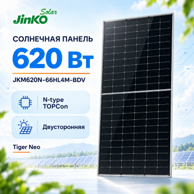 JINKO SOLAR 620W JKM620N-66HL4M-BDV-F3-EN