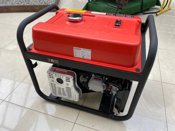 Бензиновый генератор A-iPower A7000EAX с электростартером, 6.5 кВт, 230В (20119) в зимнем шумозащитном кожухе 1200 с автозапуском